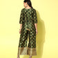 Ahalyaa Printed Basic Jumpsuit | Swadesiicart