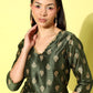 Ahalyaa Printed Basic Jumpsuit | Swadesiicart