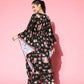 Ahalyaa Women Floral Printed Gotta Patti Kurta with Palazzos | Swadesiicart
