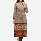 Ahalyaa Off White Long Kurta With Pant | Swadesiicart