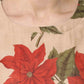 Ahalyaa Women Beige & Maroon Floral Printed Straight Kurta | Swadesiicart