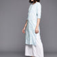 Ahalyaa Floral Block Print Pure Cotton Kurta | Swadesiicart