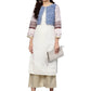 Ahalyaa Printed Straight Cotton Blend Kurta with koti Jacket | Swadesiicart