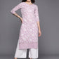 Ahalyaa Floral Printed Pure Cotton Kurta | Swadesiicart