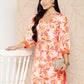 Ahalyaa Women Floral Printed Gotta Patti Crepe Kurta | Swadesiicart