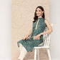Ahalyaa Women Floral Printed Gotta Patti Crepe Kurta | Swadesiicart