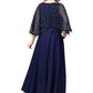 Ahalyaa Women Navy Blue Solid A-Line Layered Beautiful Kurta | Swadesiicart