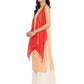 Ahalyaa Printed Kurta With Attached Shrug | Swadesiicart