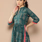 Ahalyaa Women Floral Printed Floral Crepe Kurta | Swadesiicart
