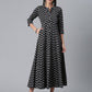 Ahalyaa Crepe Black Printed Kurta | Swadesiicart