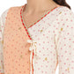 Ahalyaa Angrakha Printed Long Kurta | Swadesiicart