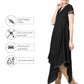 Ahalyaa Women Black Kimono Style Beautiful kurta | Swadesiicart