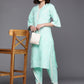 Ahalyaa Bandhani Printed Regular Pure Cotton Kurta With Dhoti Pants | Swadesiicart