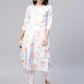 Ahalyaa Women Poly Silk Digital Print Kurta With Dhoti Pant | Swadesiicart