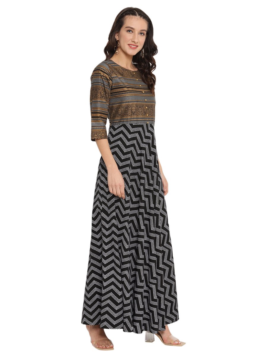 Ahalyaa Printed Kurta With Dupatta | Swadesiicart
