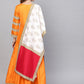 Ahalyaa Solid Pleated Kurta with Dupatta | Swadesiicart