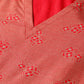 Ahalyaa Women Red & Golden Printed Beautiful A-Line Kurta with Dupatta | Swadesiicart