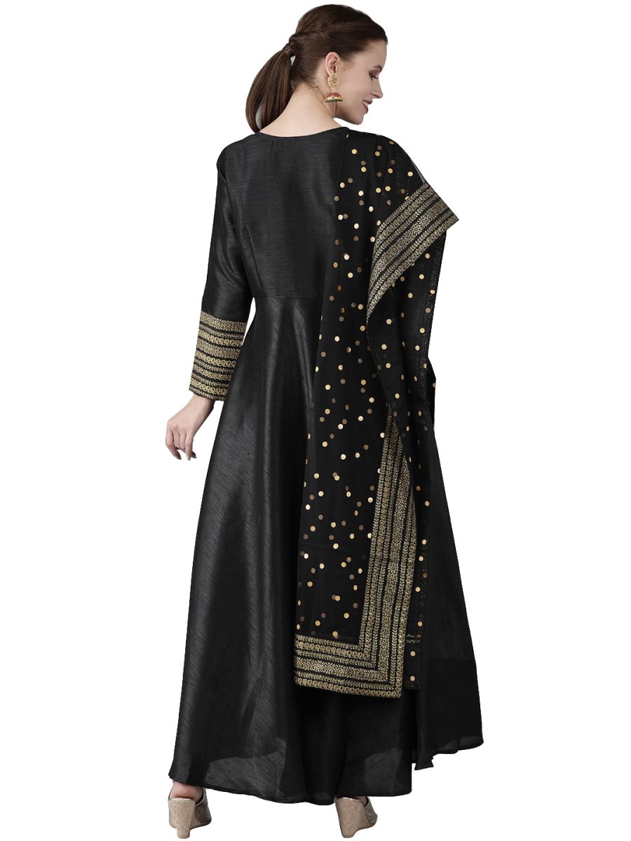 Ahalyaa Women Solid Kurta with Beautiful Dupatta Set | Swadesiicart