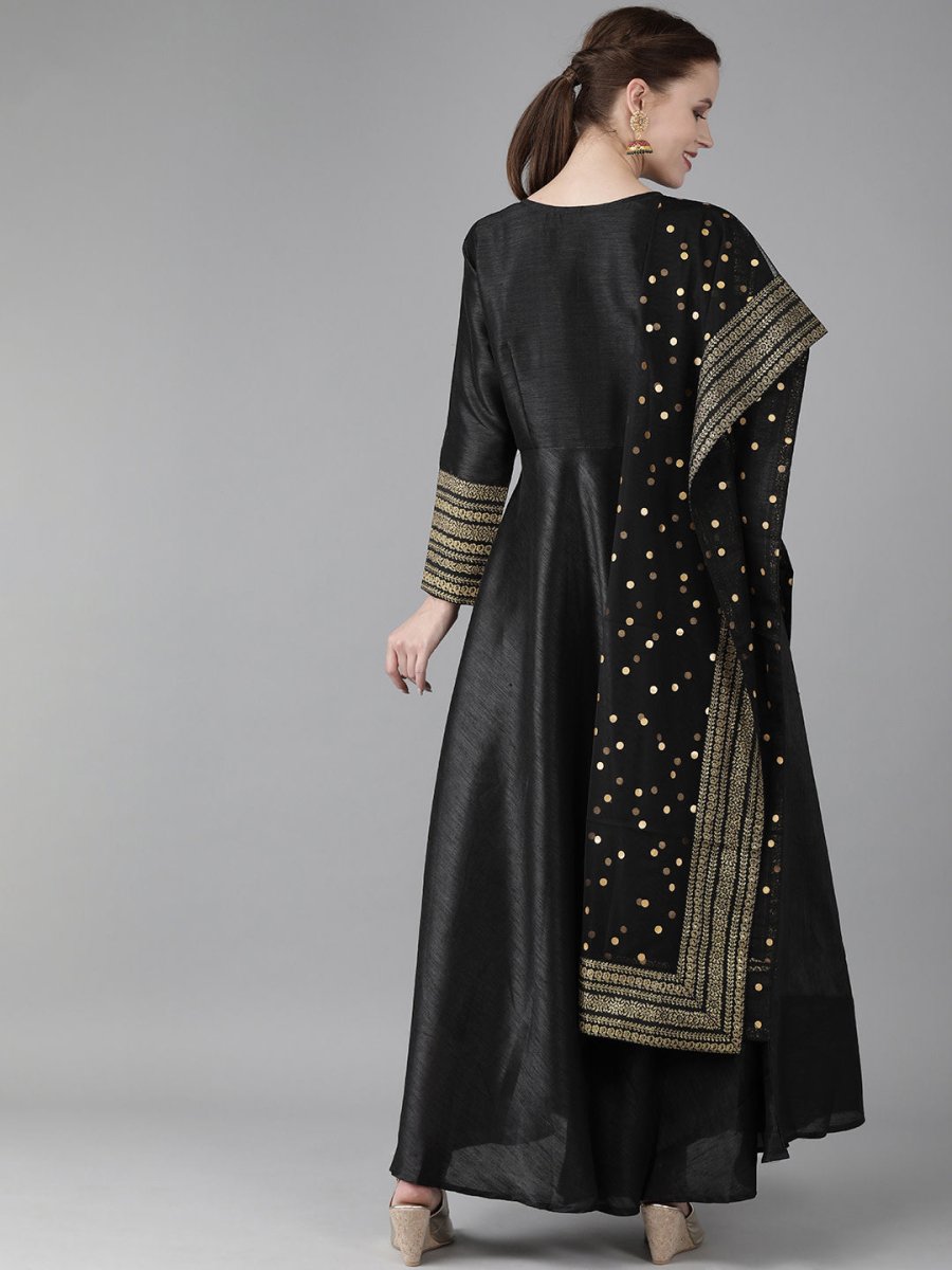 Ahalyaa Women Solid Kurta with Beautiful Dupatta Set | Swadesiicart