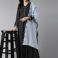 Ahalyaa Black Solid Maxi Dress With Dupatta | Swadesiicart
