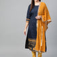 Ahalyaa Women Straight Beautiful Kurta Set | Swadesiicart