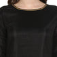 Ahalyaa Women Black & Red Kurta Set | Swadesiicart