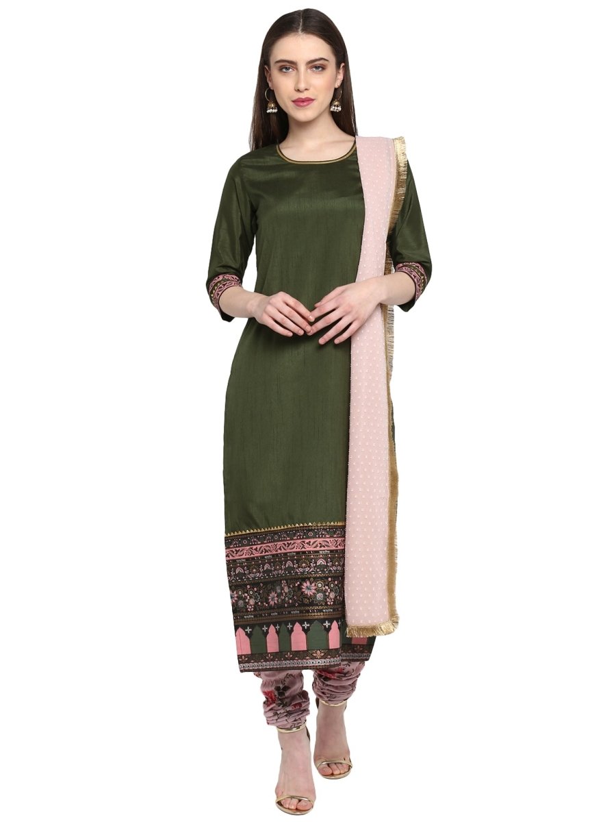 Ahalyaa Women Solid Kurta Set | Swadesiicart