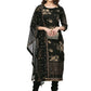Ahalyaa Black Printed Kurta Set For Women's | Swadesiicart