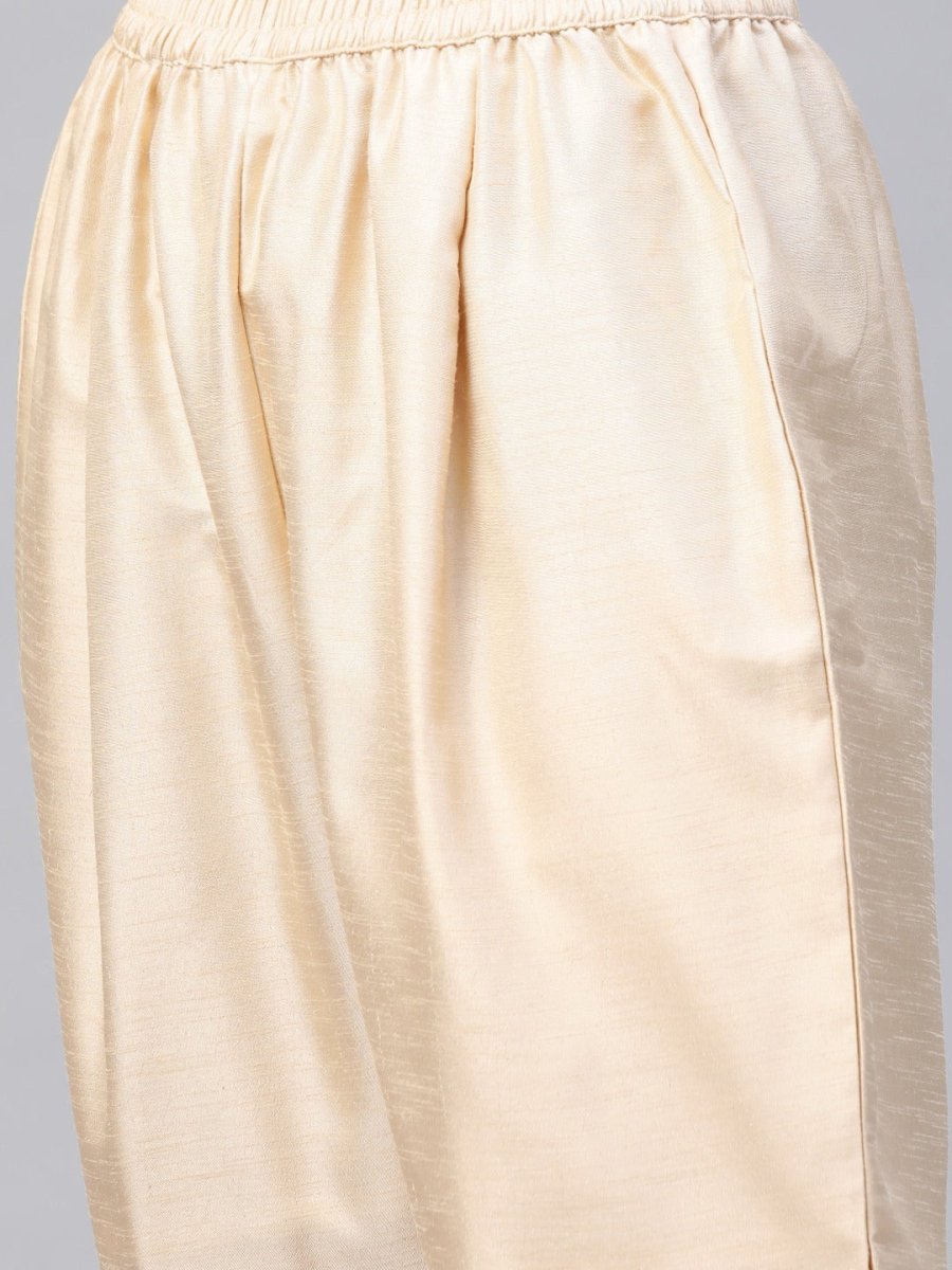Ahalyaa Beautiful Poly Silk Kurta Pant With Dupatta Set | Swadesiicart