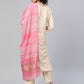 Ahalyaa Beautiful Poly Silk Kurta Pant With Dupatta Set | Swadesiicart