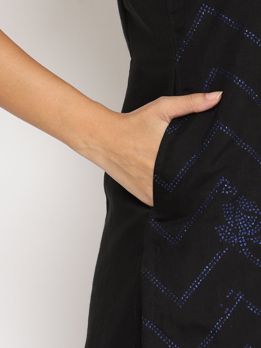 Ahalyaa Chanderi Kurta Pant With Dupatta Set | Swadesiicart