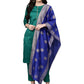 Indian Clothing Ahalyaa Green Solid Kurta with Trousers & Dupatta | Swadesiicart