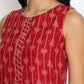 Ahalyaa Cotton Printed Kurta Plazzo With Dupatta Set | Swadesiicart