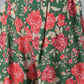 Ahalyaa Women Green Floral Printed Regular Kurta With Palazzos & Dupatta | Swadesiicart
