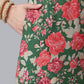 Ahalyaa Women Green Floral Printed Regular Kurta With Palazzos & Dupatta | Swadesiicart