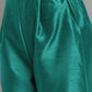 Ahalyaa Women Sea Green Printed Gotta Patti Kurti with Palazzos & Dupatta | Swadesiicart