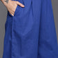 Ahalyaa Regular Pure Cotton Kurta With Palazzos & Dupatta | Swadesiicart