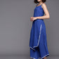 Ahalyaa Regular Pure Cotton Kurta With Palazzos & Dupatta | Swadesiicart