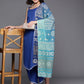 Ahalyaa Regular Pure Cotton Kurta With Palazzos & Dupatta | Swadesiicart