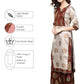 Ahalyaa Grey & Coffee Brown Printed Kurta with Palazzo & Dupatta | Swadesiicart