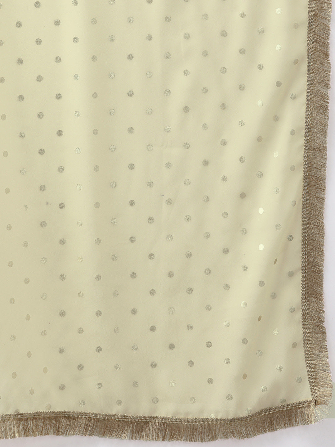 Ahalyaa Women Gold Beige Kurta Set | Swadesiicart