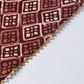 Ahalyaa Women Maroon & Off-White Printed Kurta with Palazzos & Dupatta | Swadesiicart