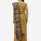 Ahalyaa Dark Mustard Solid Kurta Set With Dupatta | Swadesiicart