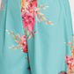 Ahalyaa Women Peach-Coloured Floral Printed Regular Sequinned Kurta With Palazzos & Dupatta | Swadesiicart