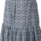 Ahalyaa Women Printed Beautiful Blue Kurta Set | Swadesiicart