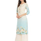 Ahalyaa Printed Sharara Kurta Dupatta Set | Swadesiicart
