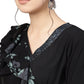 Ahalyaa Women's A-Line Georgette Kurta | Swadesiicart