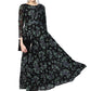 Ahalyaa Women's Flared Georgette Kurta | Swadesiicart