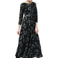 Ahalyaa Women's Flared Georgette Kurta | Swadesiicart