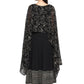 Ahalyaa Women Black Printed Anarkali Beautiful Kurta | Swadesiicart
